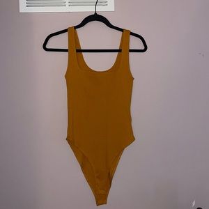 Gold/tan bodysuit